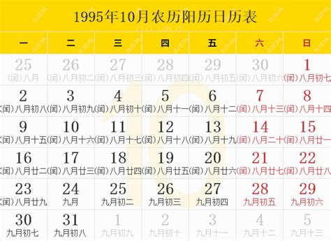 1995年1月20日|1995年农历阳历表 1995年农历表 1995年日历表